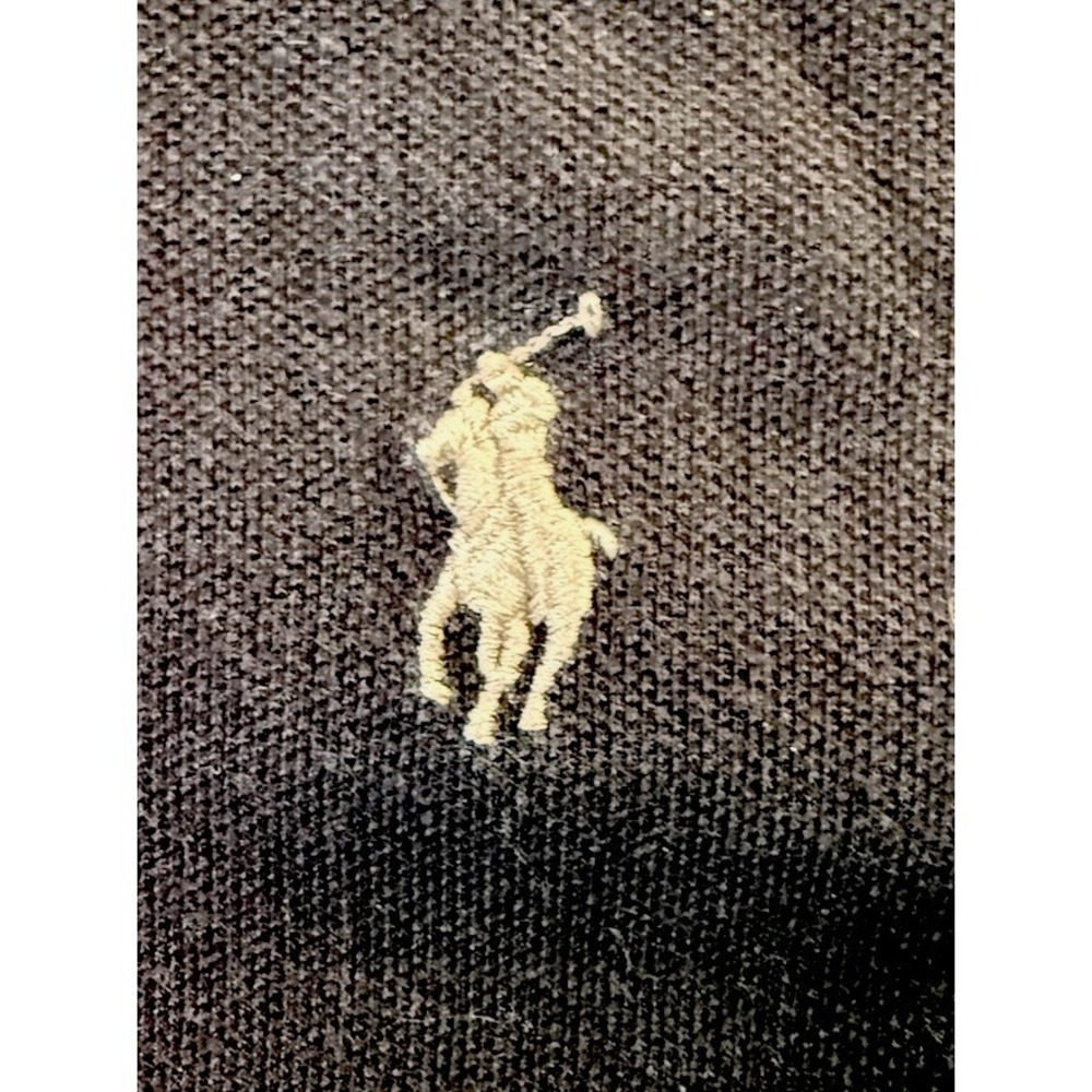 Polo Ralph Lauren Men's Black Polo Short Sleeve Classic Fit Size XL EUC - Picture 4 of 5